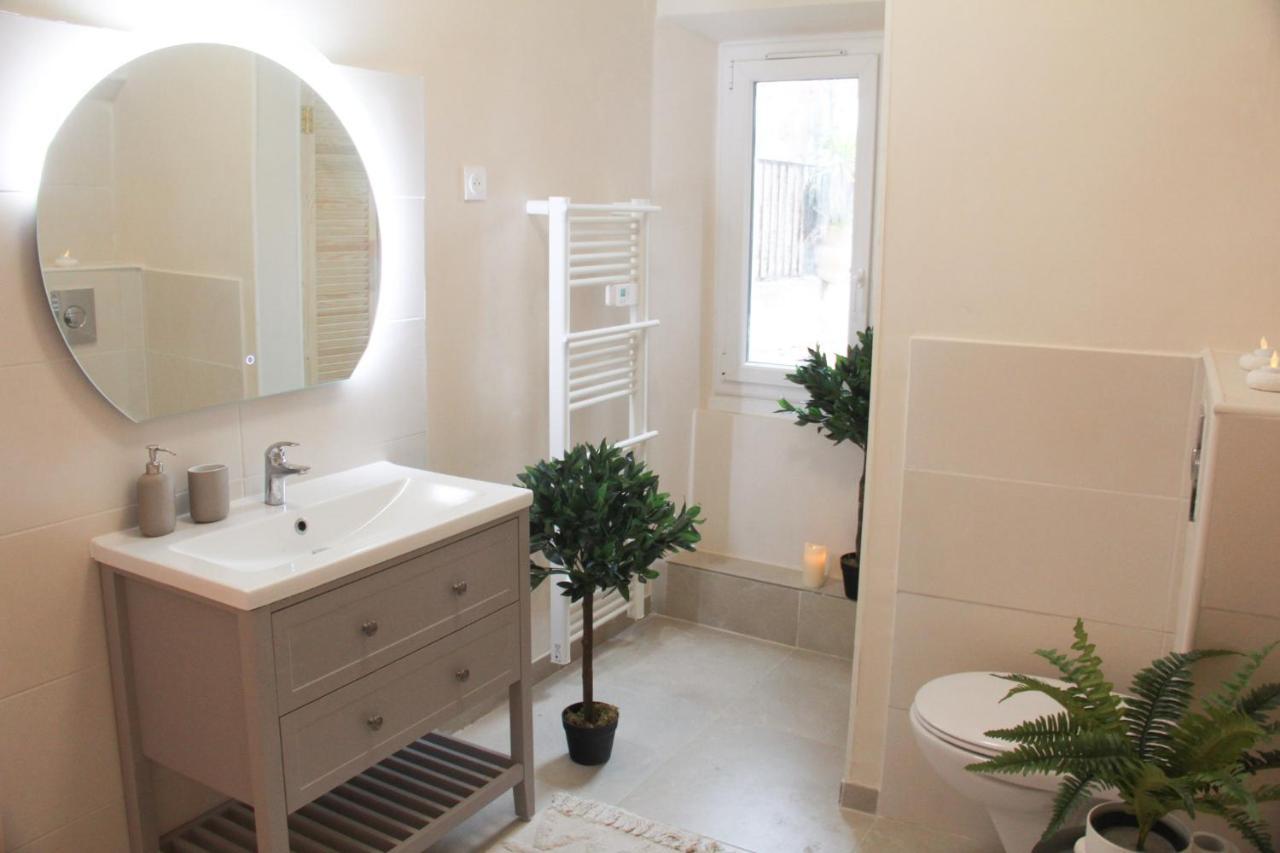 La Bulle Grassoise - Appartement Spacieux Avec Balneo Et Parking กราส ภายนอก รูปภาพ